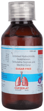 Cufzer-AT Expectorant Sugar Free Cufzer-AT Expectorant Sugar Free