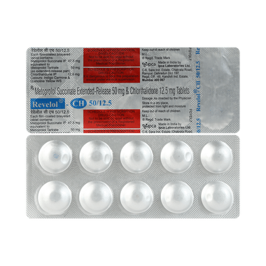 Revelol-CH 50mg/12.5mg Tablet ER