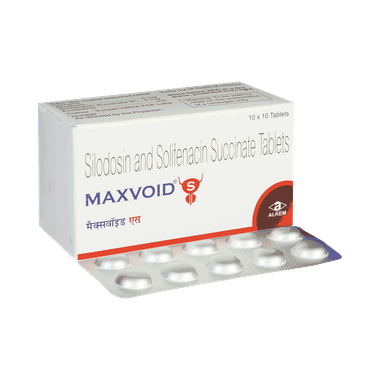 Maxvoid S 8mg/5mg Tablet