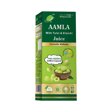 Cura Aamla Juice With Tulsi & Ealichi