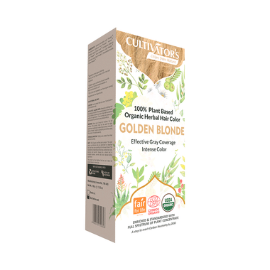 Cultivator's Organic Herbal Hair Color Golden Blonde