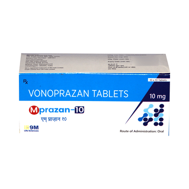 Mprazan 10 Tablet
