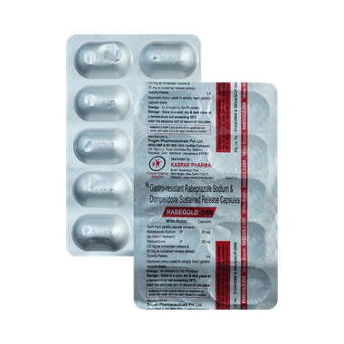 Rabegold D 30mg/20mg Capsule SR