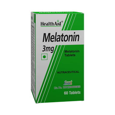 HealthAid Melatonin 3mg Tablet