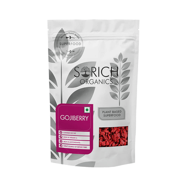 Sorich Organics Plant Based Goji Berries Dehydrated Fruits