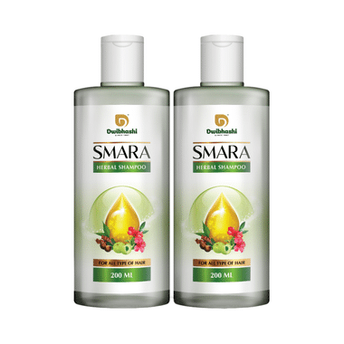 Dwibhashi Smara Herbal Shampoo (200ml Each)