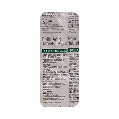 Folacin Tablet