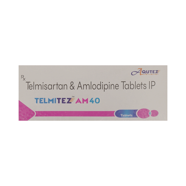 Telmitez AM 40 Tablet