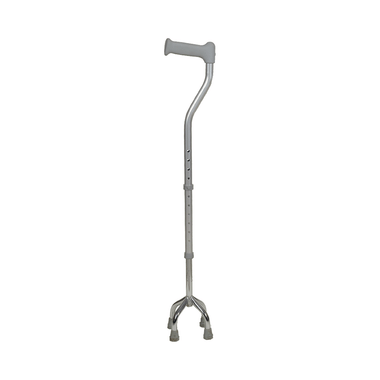 Tata 1mg Quadripod Walking Stick with Adjustable Height