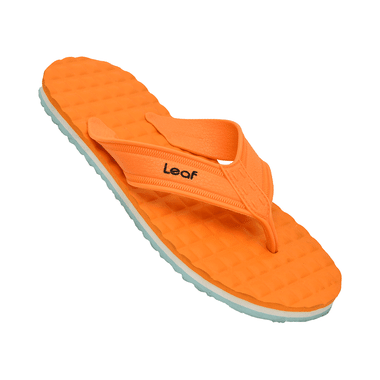 Leaf Footwear Cloud Comfort Orthopaedic Slippers Orange Blue 5