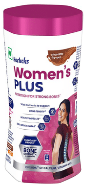 Horlicks Women's Plus Chocolate Flavor Nutrients for Strong Bones