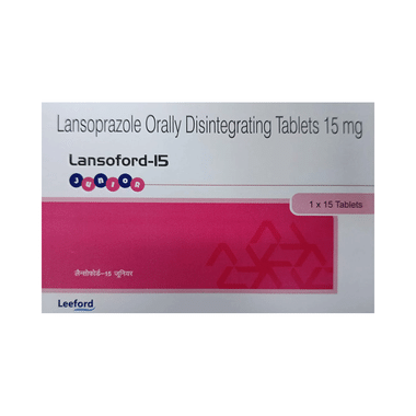 Lansoford 15mg Junior Tablet DT