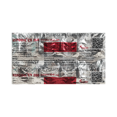 Kepodil CV 200 Tablet
