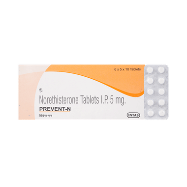 Prevent N 5mg Tablet