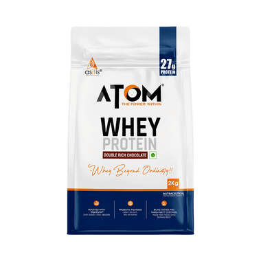 AS-IT-IS Nutrition Atom Whey Protein Enzyme Blend Double Rich Chocolate