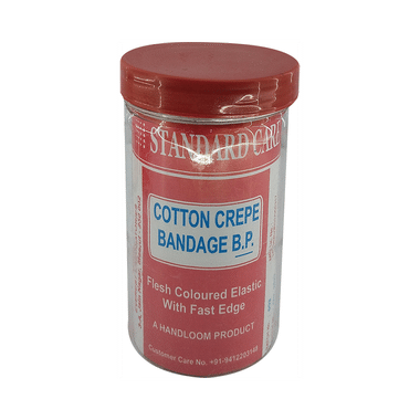 Bos Medicare Surgical Cotton Crepe Bandage 10cm X 4m