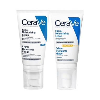 Cerave Facial Moisturizers Day (with spf) & Night Hydration