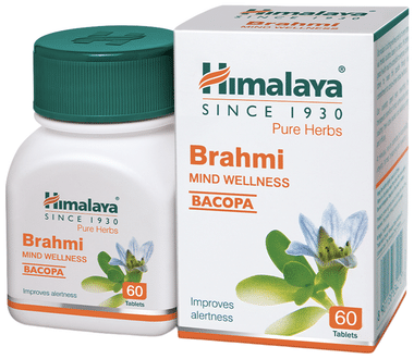 Himalaya Wellness Himalaya Brahmi Tablets | Mind Wellness| Improve Alertness Tablet
