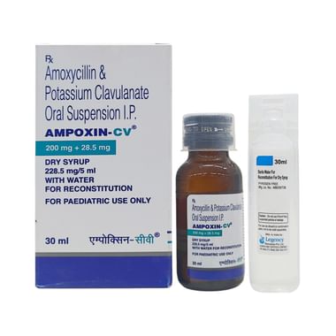 Ampoxin-CV 200mg/28.5mg Suspension