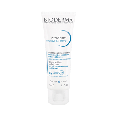 Bioderma Atoderm Intensive Gel | Ultra Soothing Cooling Care | For Very Dry, Irritated To Atopic Sensitive Skin