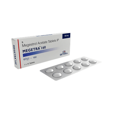 Megetra 160mg Tablet