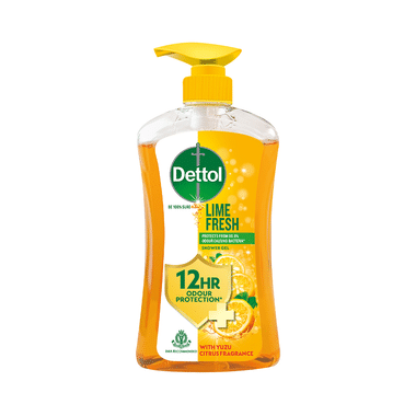 Dettol Bodywash & Shower Gel | PH Balanced & Soap Free Lime Fresh