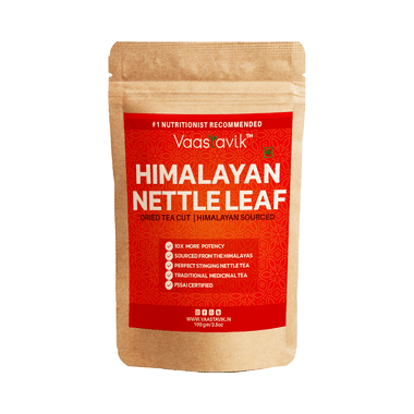 Vaastavik Himalayan Nettle Leaf Dried Tea Cut