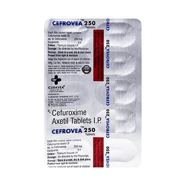 Cefrovea 250 Tablet