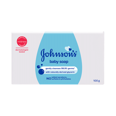 Johnson's Baby Soap With Naturally Derived Glycerin | Mild Soap