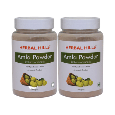Herbal Hills Amla Powder Pack Of 2