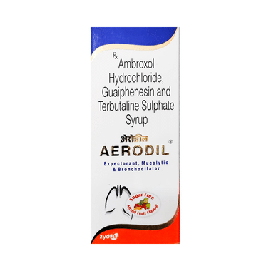Aerodil Expectorant Sugar Free Mixed Fruit