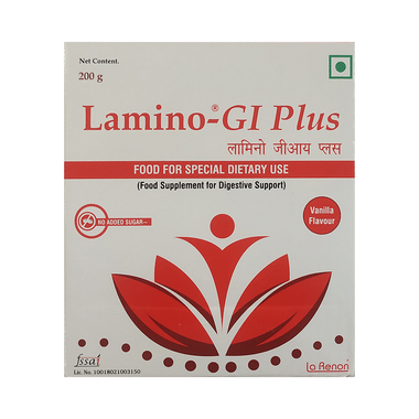 Lamino-GI Plus For Digestive Support | No Added Sugar | Flavour Vanilla Sugar Free Powder