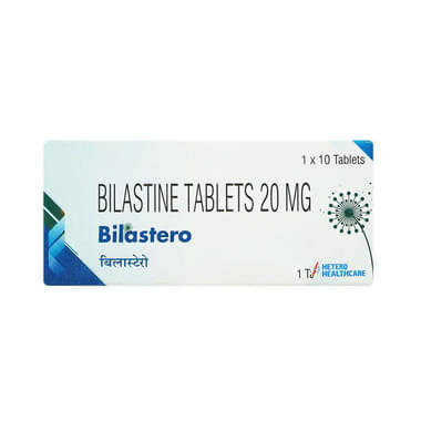 Bilastero 20mg Tablet