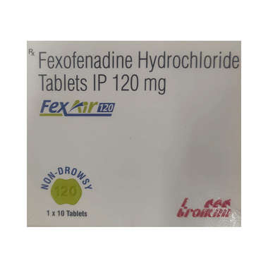 Fexair 120mg Tablet