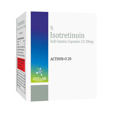 Actinin O 20mg Soft Gelatin Capsule