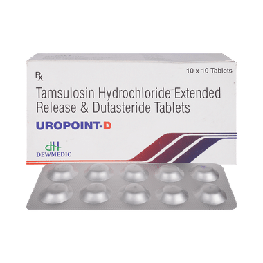 Uropoint D 0.4mg/0.5mg Tablet