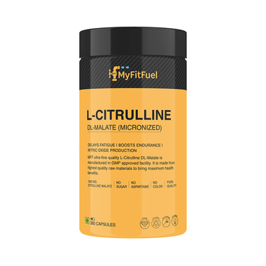 MyFitFuel L-Citrulline DL-Malate (Micronized) Capsule