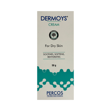 Dermoys Cream With White Soft & Light Liquid Paraffin | For Dry Skin | Paraben Free