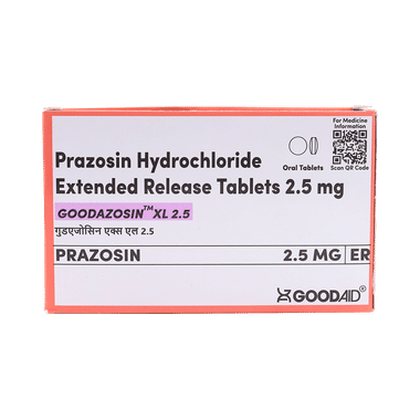 Goodazosin XL 2.5 Tablet