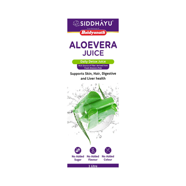 Baidyanath (Nagpur) Aloe Vera Juice with Pulp | For Digestive Health