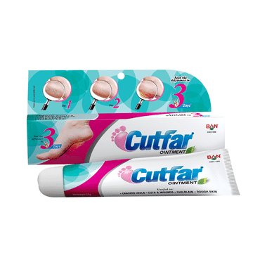 Ban Labs Cutfar Ointment | Soothes Cracked Heel | Ointment