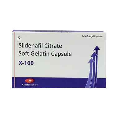 X 100 Soft Gelatin Capsule