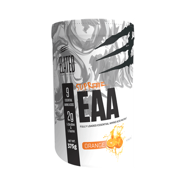 Elated Sports Science Supreme EAA (Essential Amino Acids) | Flavour Orange