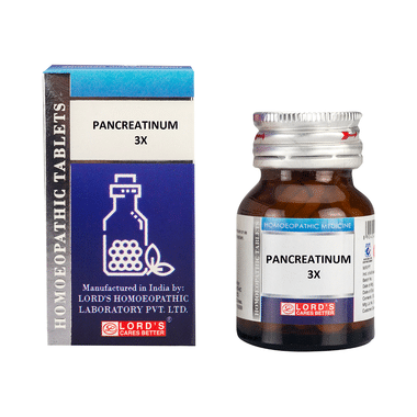 Lord's Pancreatinum Trituration Tablet 3X