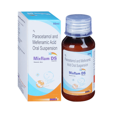 मिक्सफ्लैम डीएस ओरल सस्पेंशन