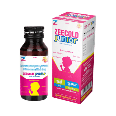 Zeecold Junior Tutti Frutti Syrup