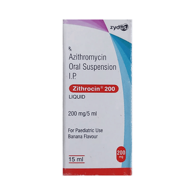 Zithrocin 200mg/5ml Syrup
