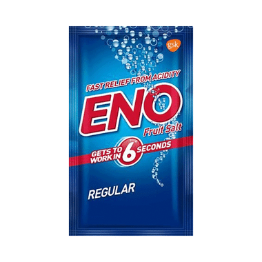 Eno Fruit Salt Sachet | Ayurvedic Acidity Relief Formula (5gm Each) | Flavour