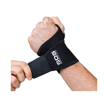 Bos Medicare Surgical Wrist Brace With Thumb Support Extra Large Black