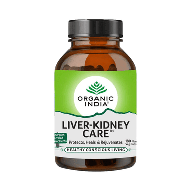 Organic India Liver-Kidney Care Veg Capsule